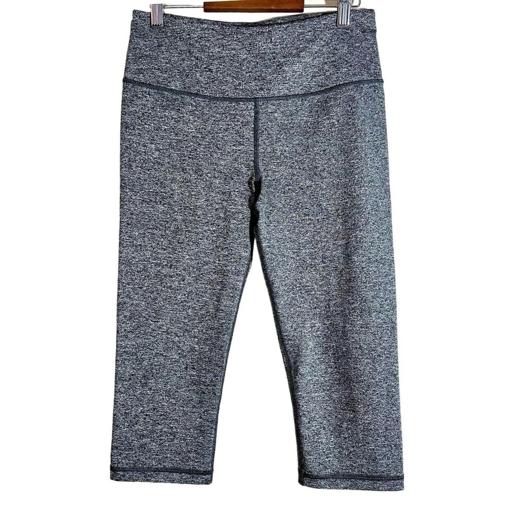 Victoria's‎ Secret Sport Knockout Crop Leggings Heather Grey Space Dye Small S/P